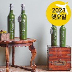 [23년 햇오일] KNOLIVE 널리브 아르베키노 엑스트라 버진 올리브 오일 250ml, 4개