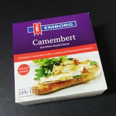베이킹파티 엠보그 까망베르치즈 125g, 1개