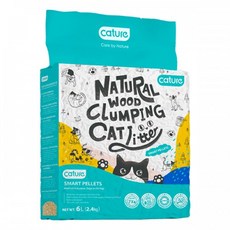 CATURE 캣처 스마트펠렛 원목모래 (응고형) 2.4kg, 1개