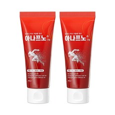 [정품] 아나프노 마사지크림 관절 통증 온열 무릎 찜질 크림, 2개, 100ml