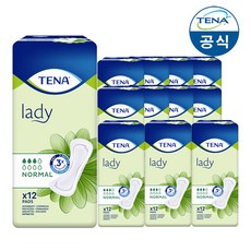 테나 레이디 노말 12매 12팩 성인기저귀 요실금패드