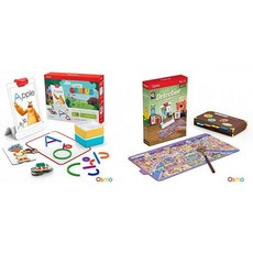 Osmo-iPad 용 Little Genius 스타터 키트 (미취학 아동) + 탐정 기관 : 수색 및 찾기 미스터리 게임 번들 (5-12 세) iPad베이, 단일옵션