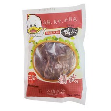 왕부정 중국식품 매콤한 오리머리 마라맛 간식 안주