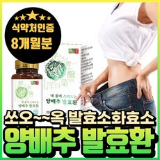 국내산 양배추 발효 효소 유산균 환 분말 식약처인증 에너데이 소화효소 haccp 락토바실러스 플란타룸 김치 유산균 위에 좋은 음식 양배추 환 발효효소 혁2라이프