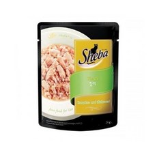 쉬바 고양이 주식 파우치, 참치, 70g, 10개