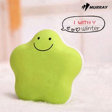 머레이 럭키스타 휴대용 충전식 손난로 보조배터리 3600mAh 주머니난로, 그린