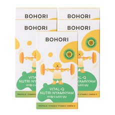  보호리 강아지 기관지 심장 영양제 바이탈Q 뉴트리냠냠, 15입 5개 
