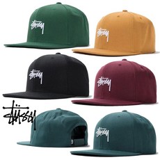[미국] 스투시 스냅백 모자 볼캡 Stussy Stock Cap Snapback