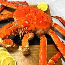[식품의전당 최상품] 자숙 러시아 대게 레드 킹크랩 특대, 2kg, 1개