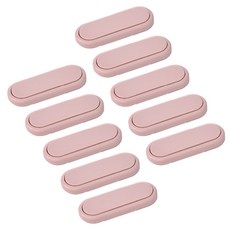 더상식 문열림 방지 안전 잠금 장치, 핑크, 10개
