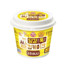오뚜기 달걀 하나 톡 넣는 쌀컵케이크 스윗바나나 60g, 2개