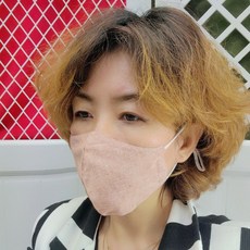 까리한걸 오가닉 순면 마스크 자체생산 필터교체형