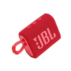 JBL 휴대용 블루투스 스피커, GO3, 레드