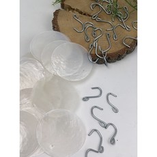 자개 모빌 S 고리 / 자개모빌 썬캐처 DIY 재료, 1개