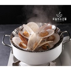 (오늘의수산물) 국내산 대왕 참가리비 강원도 고성산 1kg (8~10미내외), 1개, 2kg(16~20미)