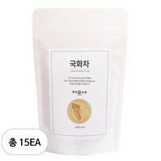 청년농원 저온가공 국화차 삼각티백, 500mg, 50개입, 15개