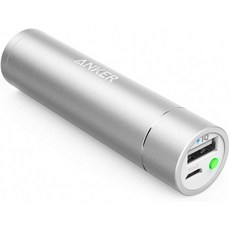Anker PowerCore + 미니 3350mAh 립스틱 크기의 휴대용 충전기 (3 세대 프리미엄 알루미늄 파워 뱅크) 가장 컴팩트 한 외부