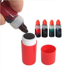 골프공 마킹 스탬프 리필 잉크 5ml, 레드