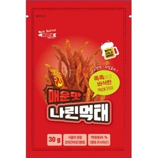 나린먹태 매운맛30G, 1봉