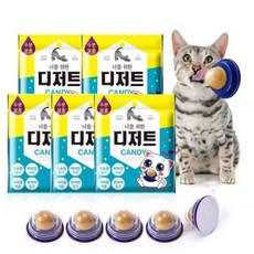 너를위한디저트 고양이 캣닢 캔디 1p X5개 수분보충 비뇨건강 치킨맛