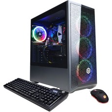 사이버 파워PC 게이머 Xtreme VR 게이밍 PC 인텔 i510400F 2.9GHz 지포스 GTX 1660 슈퍼 6GB 8GB DDR4 500GB NVMe SSD WiFi, MasterBox NR640 - 인텔i510400f