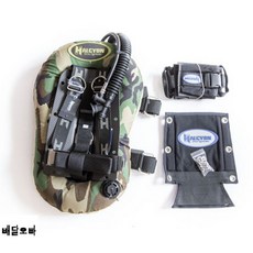 bcd 핼시온 스쿠버다이빙 Halcyon Infinity 30파운 백플레이트