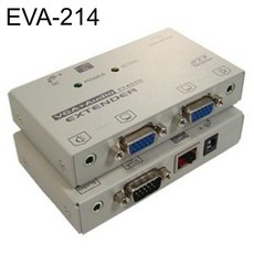 REXTRON VGA 리피터 송수신기 세트 EVA-214