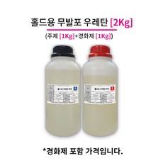 홀드용 경질 우레탄 레진 2Kg (주제 1Kg+경화제 1Kg) 클라이밍 홀드 제작 - 우레탄레진