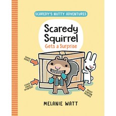 (영문도서) Scaredy Squirrel Gets a Surprise Library Binding, Random House Books for Youn..., English, 9780593307595