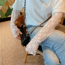 레이스장갑장식