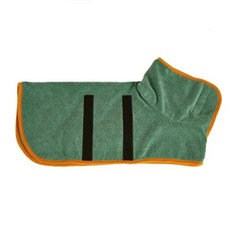 반려동물 빠른 건조 목욕 수건 가운 고양이 세척 전신 랩, 1개, D.S