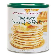 Stonewall Kitchen Farmhouse 팬케이크 & 와플 믹스 935.5g(33온스), 935.5g, 1개