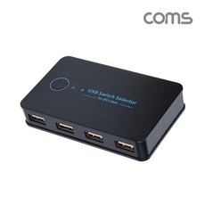 Coms USB 2.0 선택기 2대4 수동 스위치 TB577 셀렉터, 본상품선택 - comusb2.0선택기