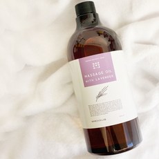 메르헨랩 피부 보습 케어 식물성 아로마 마사지 오일 위드 라벤더 1 000ml, 1개