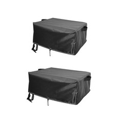 피자 방수 범용 커버 먼지 손잡이가 경량 야외 오븐 있는, 58cmx58cmx28cm