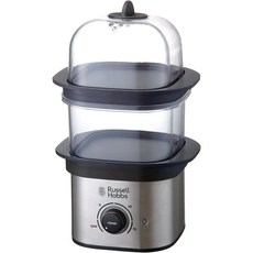 러셀 홉스 퀵 미니 전기 스티머 실버 Russell Hobbs 3000JP 일본 정규품