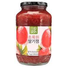 초록원 딸기잼 1kg 에어셀 개별 포장, 1개