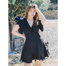 임산부 비치웨어 수영복 스파 빅사이즈 보수적 여유