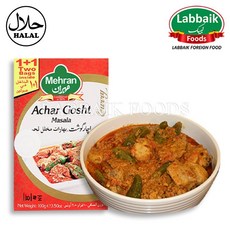 MEHRAN Achar Gosht Masala (Spices) 100g 메란 아차르 고쉬트 마살라 (향신료), 4개