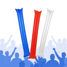 후니디자인 팡팡이 응원도구 막대풍선 2P, 화이트