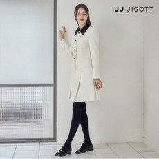 JJ지고트 패치 포켓 턱 A라인 원피스 GNBP0OP45