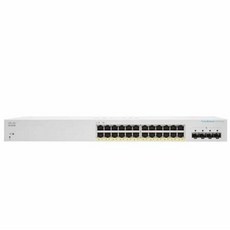 시스코 CISCO CBS220-24FP-4G-EU 24포트 PoE 스위칭허브 4SFP, 1