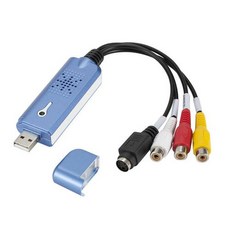 오디오 비디오 캡처 어댑터 VHS USB 2.0 Easycap Easy Cap DVD DVR TV 캡처, 상세내용참조