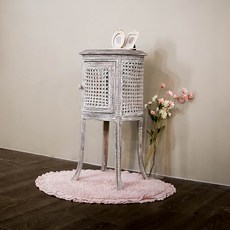 꼬끄시그루 포트캔니 앤틱 빈티지 소파 침대 작은 사이드 미니 테이블 원형 협탁, 화물배송으로 배송까지 영업일기준 5-10일 소요됩니다.