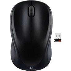 Logitech 로지텍 M317 무선마우스 with 유니파잉 리시버 블랙, 단일상품