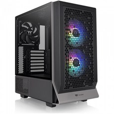 써멀테이크 Ceres 300 TG ARGB (Black) 미들타워, 1개