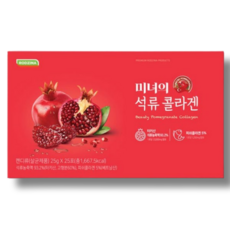 미녀의 석류 콜라겐 21포 저분자 피쉬콜라겐 먹는 콜라겐 젤리 추천, 25g, 25개