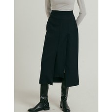 아워코모스 comos 758 unbalance pleats skirt (2colors)