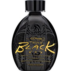 Ed Hardy BLACK XXX Instant Dark Color Tanning Lotion 에드하디 에드할디 블랙 다크 태닝 로션 크림, 1개