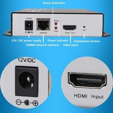 [해외] H.264 IPTV ENCODER HDMI VIDEO ENCODER HDMI ENCODER LIVE STREAM 방송 WOWZA 와 WORKS XTREAM 코드는, 상세내용표시